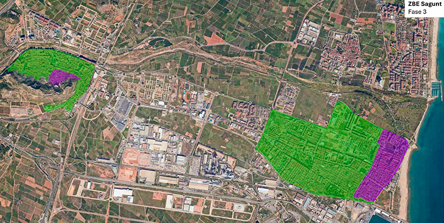 Aprobada inicialmente la ordenanza reguladora de las zonas de bajas emisiones para la ciudad de Sagunto