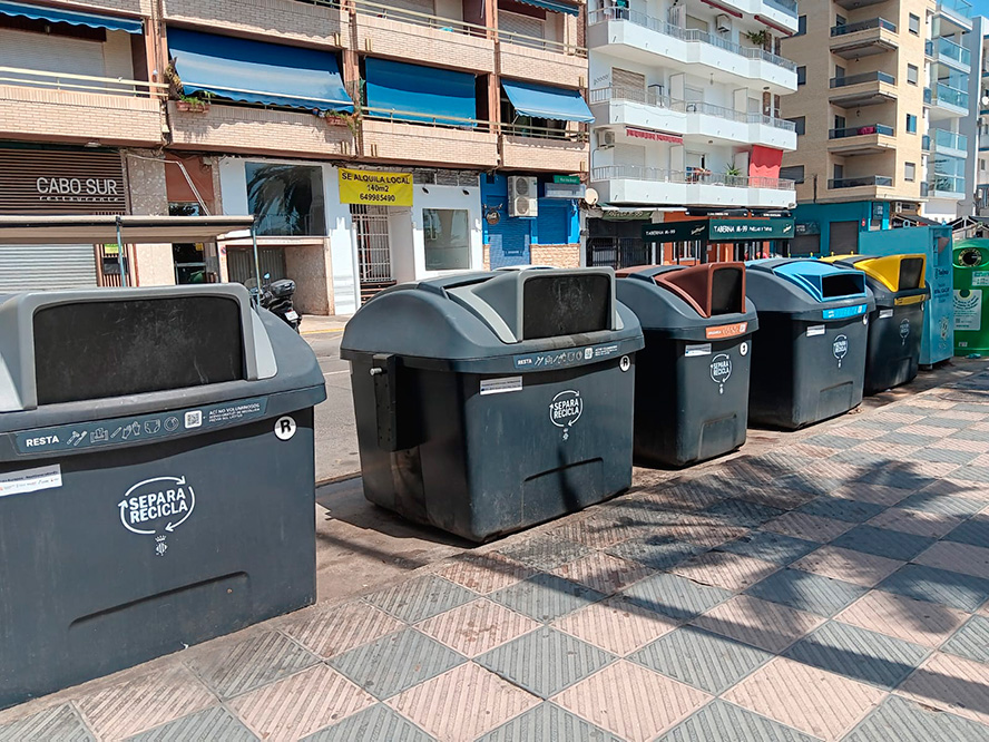 La renovación del parque de contenedores se encuentra en la última fase de implantación en el municipio de Sagunto