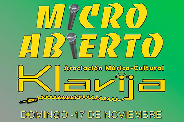 La regidoria de Joventut i Infància i l'Associació Cultural Klavija organitzen una sessió de Micro Obert