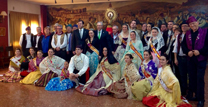 L'alcalde assisteix a la Missa Baturra i a l'Ofrena amb motiu de l'Aniversari de la Penya Cachirulo