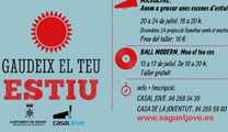 La delegación de Juventud programa talleres y una nueva película de “Cinema d’Estiu”