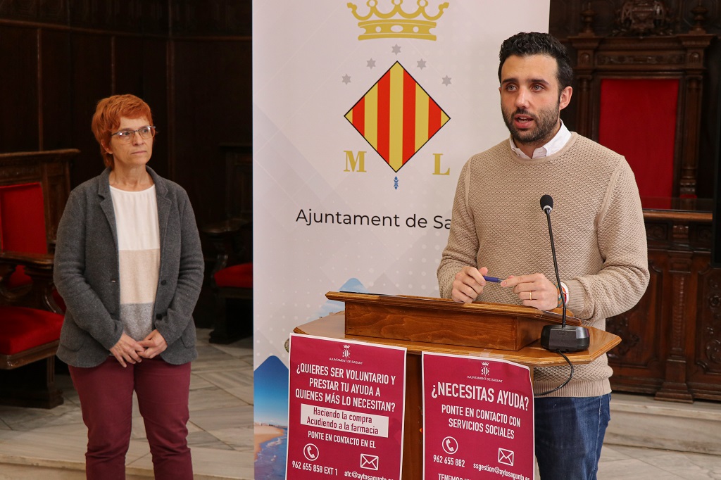 L'Ajuntament de Sagunt informa de la plataforma de comerç en línia Morvedre a casa i amplia terminis d'impostos a causa de l'estat d'alarma