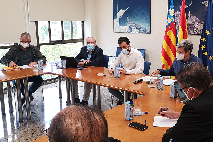 El Ayuntamiento de Sagunto y la Autoridad portuaria de Valencia avanzan en la integración puerto-ciudad