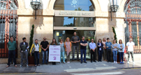 Minut de silenci per un presumpte cas de violència masclista a Sevilla