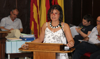 La vicepresidenta de la SAG, Teresa García, fa una valoració positiva de la situació econòmica de l'empresa pública després del primer semestre de l'any