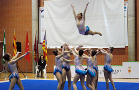 La 1a Fase de la Copa d’Espanya de Gimnasia Estètica de Grup marca el cap de setmana amb una gran assistència