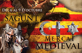 Un total de 9 associacions de Sagunt participaran en el mercat medieval de les festes en commemoració del 9 d’Octubre
