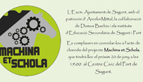 La primera fase del projecte educatiu “Machina et Schola” conclou dimarts 20 de juny