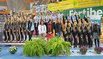 Sagunt rep prop de 1.500 persones amb motiu de la Copa d'Espanya de Gimnàstica Estètica
