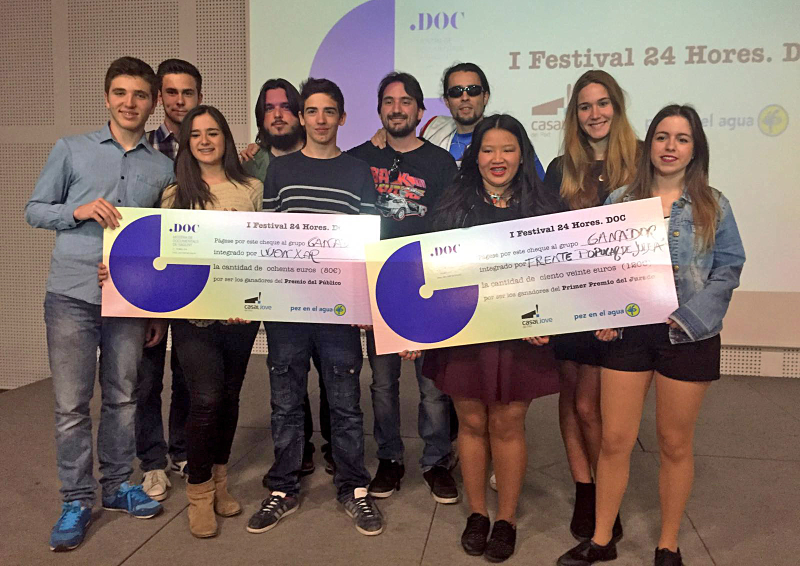 El festival PuntDoc conclou amb el lliurament de premis del concurs de curtmetratges