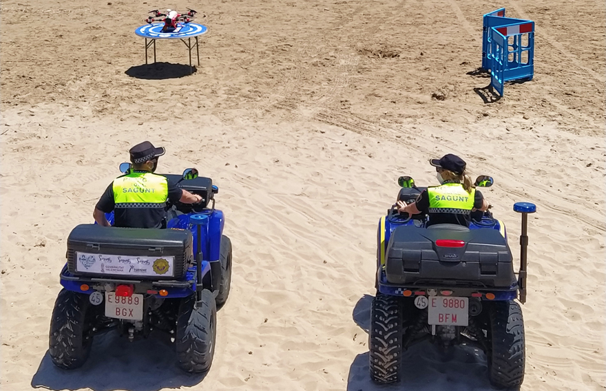 La Policia de Platges inicia hui els servicis a les platges del municipi