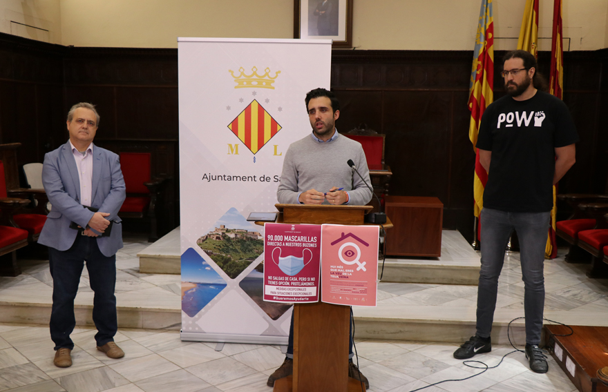 L'Ajuntament de Sagunt informa que la majoria de la població que va eixir el primer dia de passejos lliures amb menors va complir amb les normes