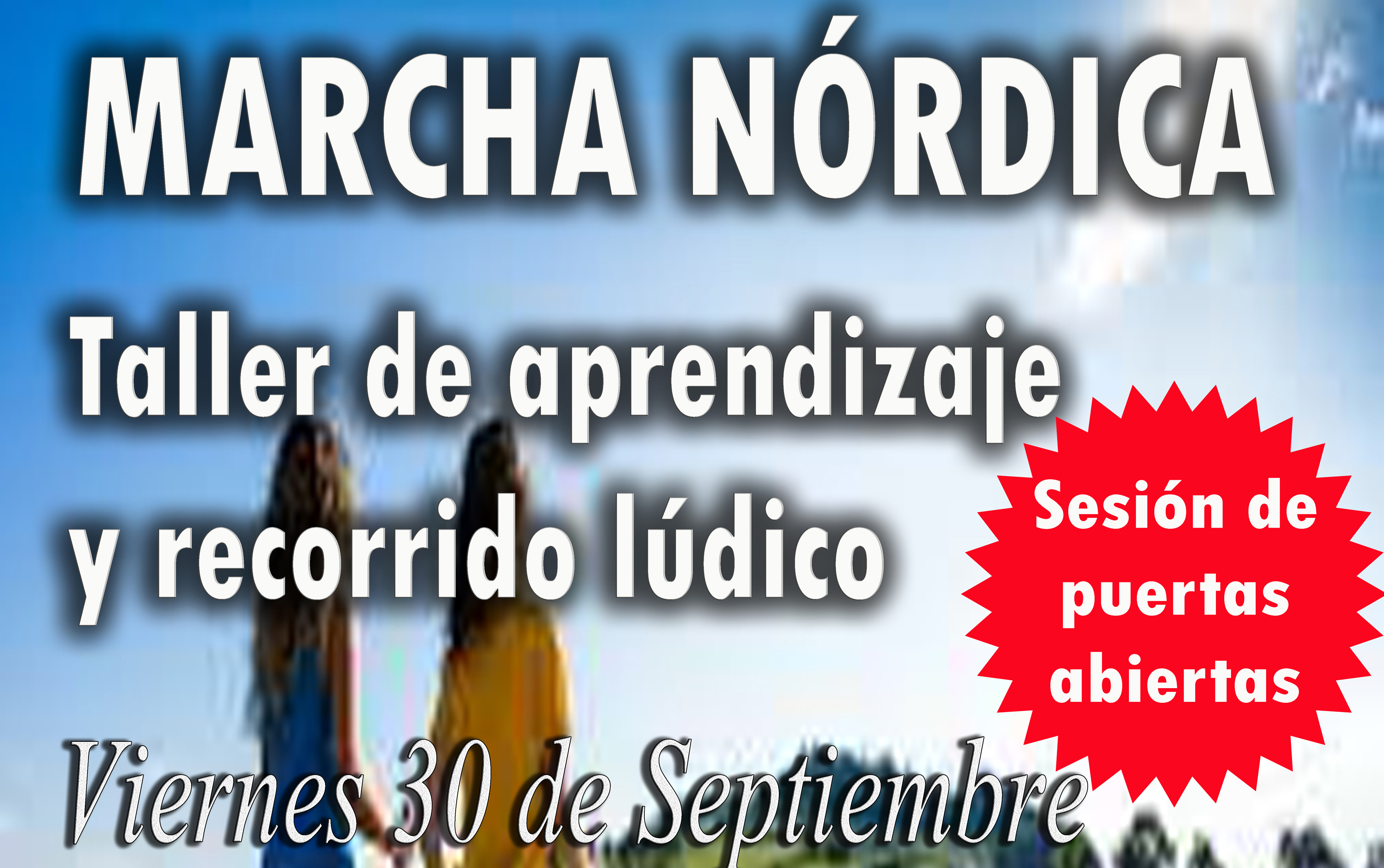 La delegació d'Esports organitza un taller gratuït de marxa nòrdica per al divendres 30 de setembre